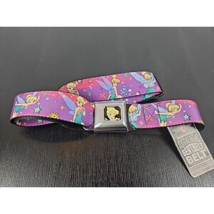 Tinker bell Disney Buckle-Down 24"-38" Adjustable Seat Belt New With Tags
